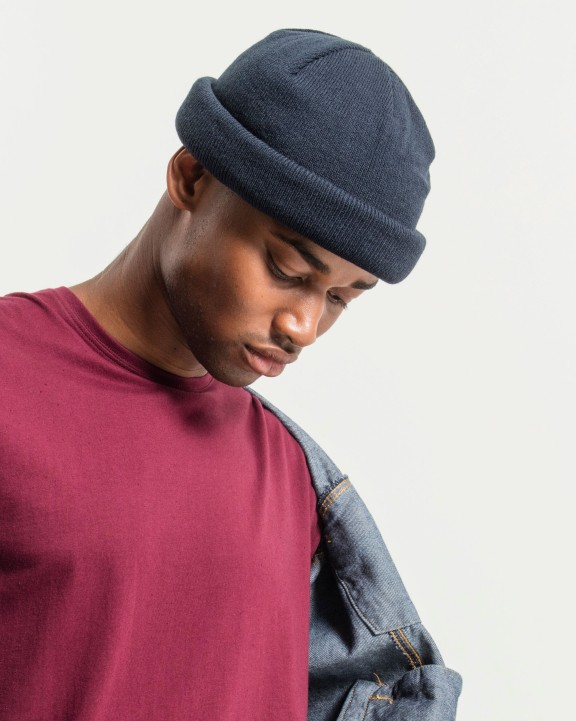 Bonnet, Écharpe & Gant personnalisable BUILD YOUR BRAND HEAVY KNIT BEANIE