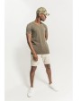 T-shirt BUILD YOUR BRAND Light T-Shirt V-Neck voor bedrukking &amp; borduring
