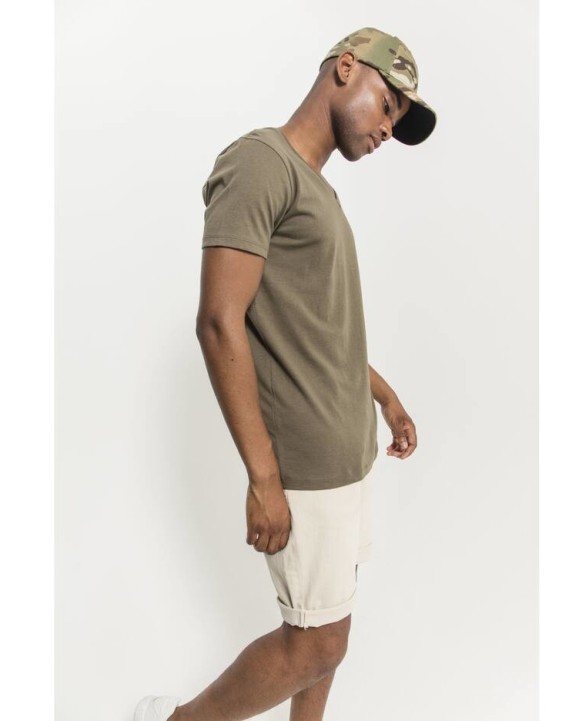 T-shirt BUILD YOUR BRAND Light T-Shirt V-Neck voor bedrukking &amp; borduring