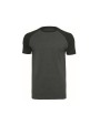 T-shirt personnalisable BUILD YOUR BRAND RAGLAN CONTRAST TEE