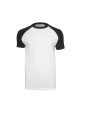 T-shirt personnalisable BUILD YOUR BRAND RAGLAN CONTRAST TEE
