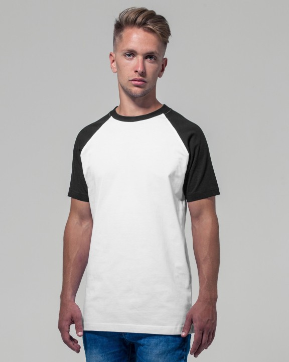 T-shirt personnalisable BUILD YOUR BRAND RAGLAN CONTRAST TEE
