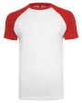 T-shirt personnalisable BUILD YOUR BRAND RAGLAN CONTRAST TEE