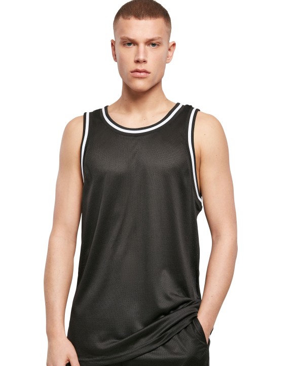BUILD YOUR BRAND MESH TANKTOP T-Shirt personalisierbar