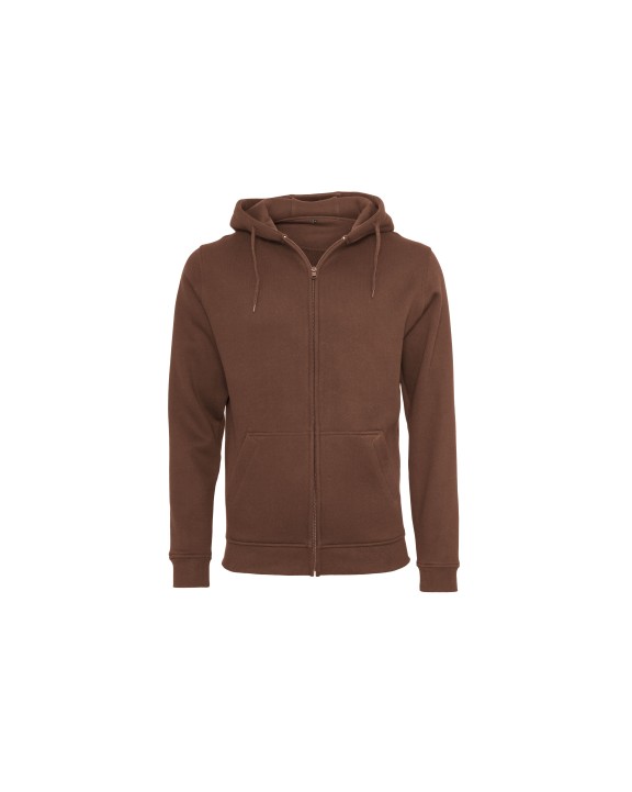BUILD YOUR BRAND HEAVY ZIP HOODY Sweatshirt personalisierbar