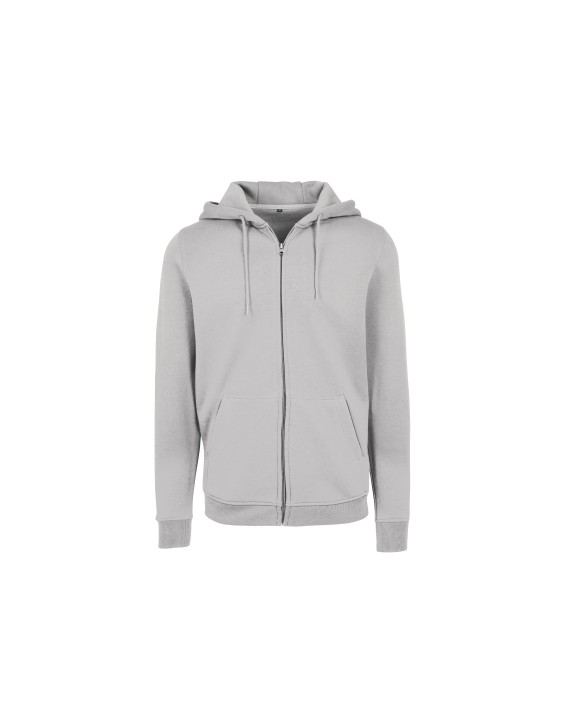 BUILD YOUR BRAND HEAVY ZIP HOODY Sweatshirt personalisierbar