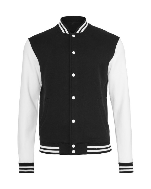 Sweat-shirt personnalisable BUILD YOUR BRAND SWEAT COLLEGE JACKET