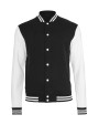 BUILD YOUR BRAND SWEAT COLLEGE JACKET Sweatshirt personalisierbar
