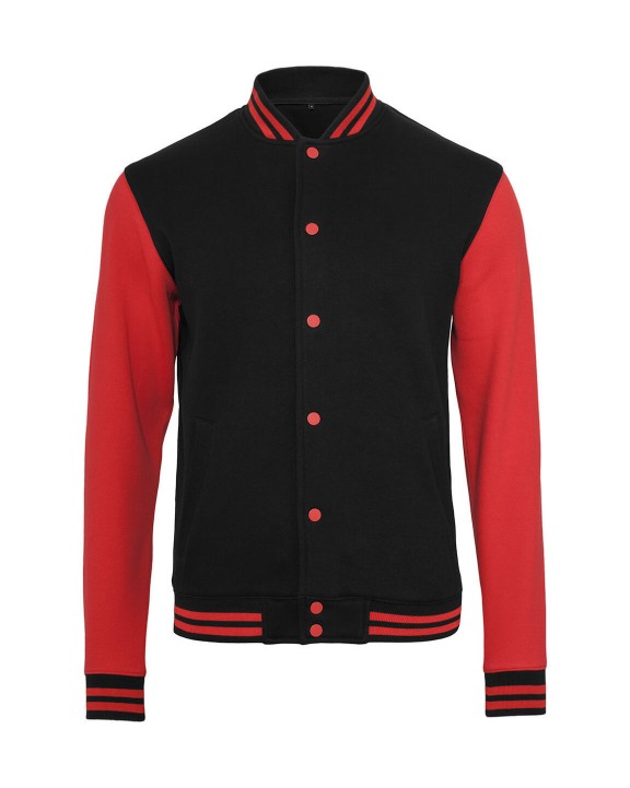 Sweat-shirt personnalisable BUILD YOUR BRAND SWEAT COLLEGE JACKET