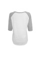 BUILD YOUR BRAND Ladies 3/4 Contrast Raglan Tee T-Shirt personalisierbar