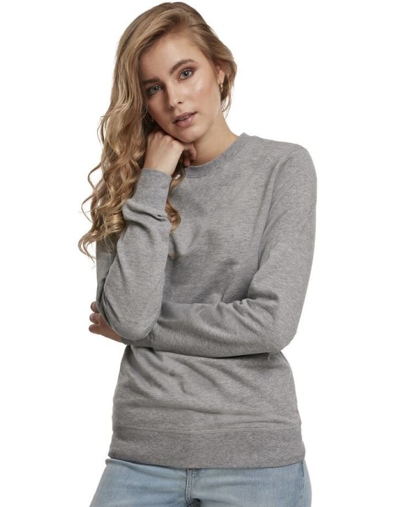 Sweat-shirt personnalisable BUILD YOUR BRAND LADIES LIGHT CREWNECK