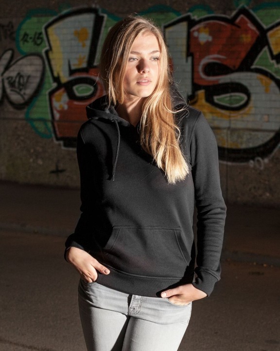BUILD YOUR BRAND LADIES HEAVY HOODY Sweatshirt personalisierbar