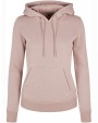 BUILD YOUR BRAND LADIES HEAVY HOODY Sweatshirt personalisierbar