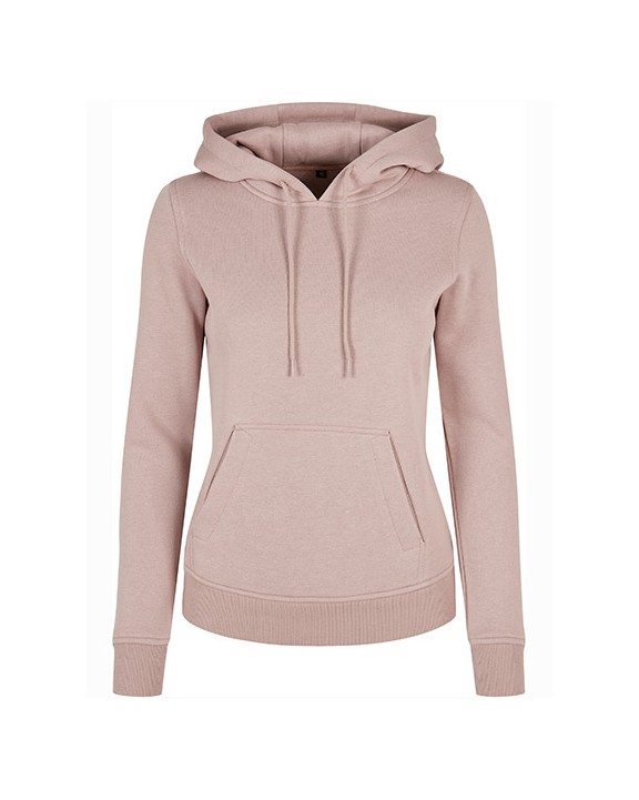 BUILD YOUR BRAND LADIES HEAVY HOODY Sweatshirt personalisierbar