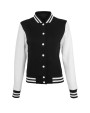 Sweat-shirt personnalisable BUILD YOUR BRAND Ladies Sweat College Jacket