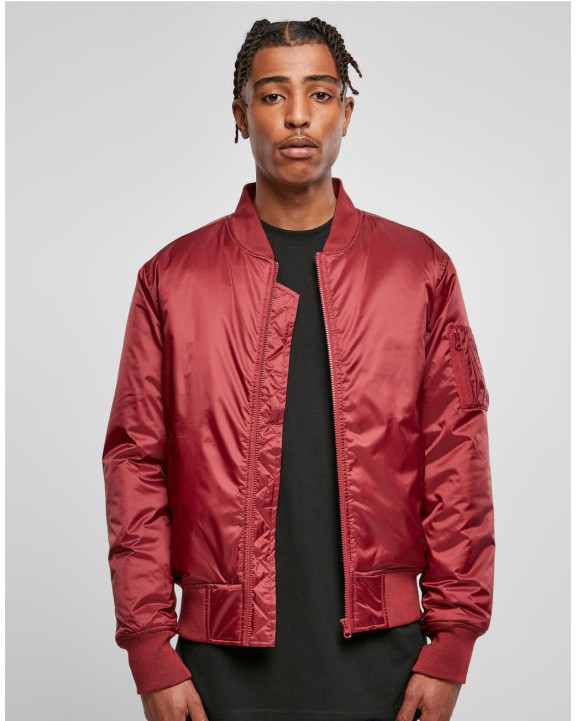 Jas BUILD YOUR BRAND BOMBER JACKET voor bedrukking &amp; borduring