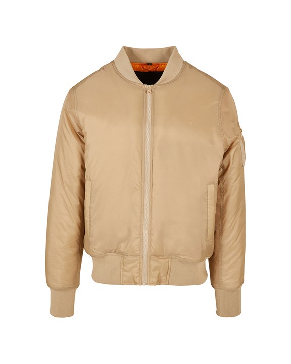 Jas BUILD YOUR BRAND BOMBER JACKET voor bedrukking &amp; borduring