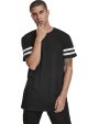 BUILD YOUR BRAND Stripe Jersey Tee T-Shirt personalisierbar