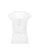 T-shirt BUILD YOUR BRAND LADIES BACK CUT TEE voor bedrukking &amp; borduring