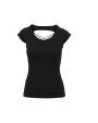 T-shirt BUILD YOUR BRAND LADIES BACK CUT TEE voor bedrukking &amp; borduring