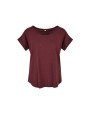 BUILD YOUR BRAND LADIES LONG SLUB TEE T-Shirt personalisierbar