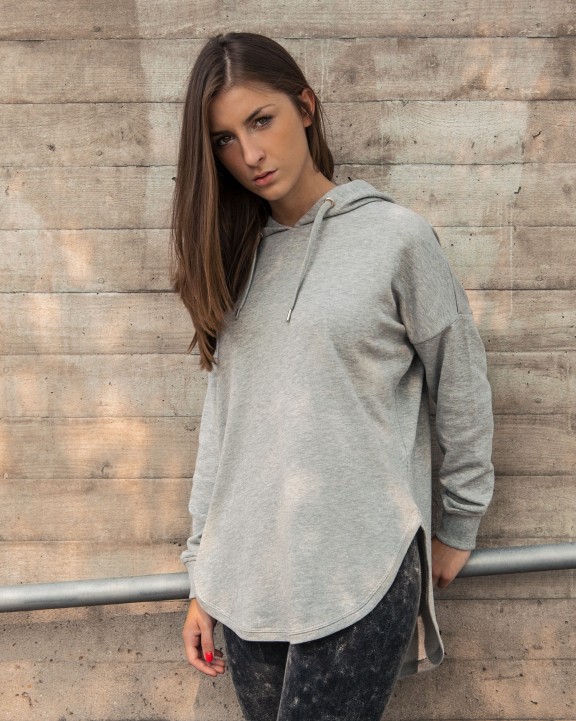 BUILD YOUR BRAND LADIES OVERSIZED HOODY Sweatshirt personalisierbar