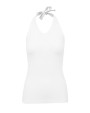 BUILD YOUR BRAND Ladies Neckholder Shirt T-Shirt personalisierbar