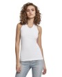 BUILD YOUR BRAND Ladies Neckholder Shirt T-Shirt personalisierbar