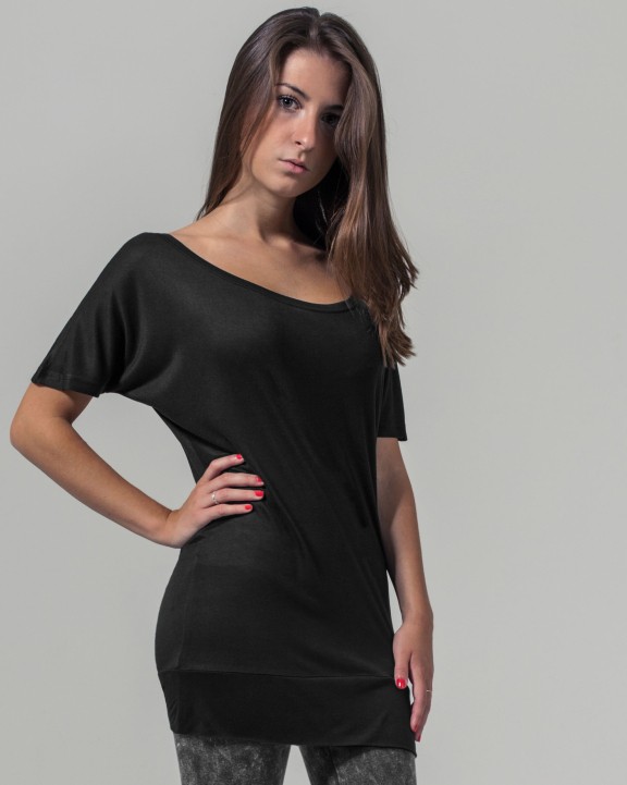 T-shirt personnalisable BUILD YOUR BRAND LADIES VISCOSE TEE