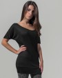 T-shirt BUILD YOUR BRAND LADIES VISCOSE TEE voor bedrukking &amp; borduring