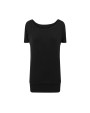 T-shirt BUILD YOUR BRAND LADIES VISCOSE TEE voor bedrukking &amp; borduring