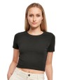 T-shirt personnalisable BUILD YOUR BRAND LADIES CROPPED TEE