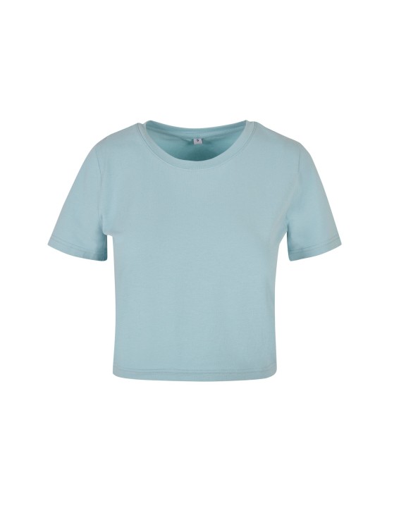 T-shirt personnalisable BUILD YOUR BRAND LADIES CROPPED TEE