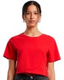 T-shirt personnalisable BUILD YOUR BRAND LADIES CROPPED TEE