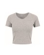 BUILD YOUR BRAND LADIES CROPPED TEE T-Shirt personalisierbar