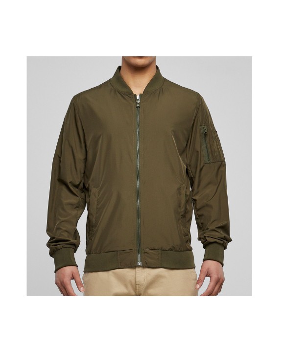 Veste personnalisable BUILD YOUR BRAND NYLON BOMBER JACKET