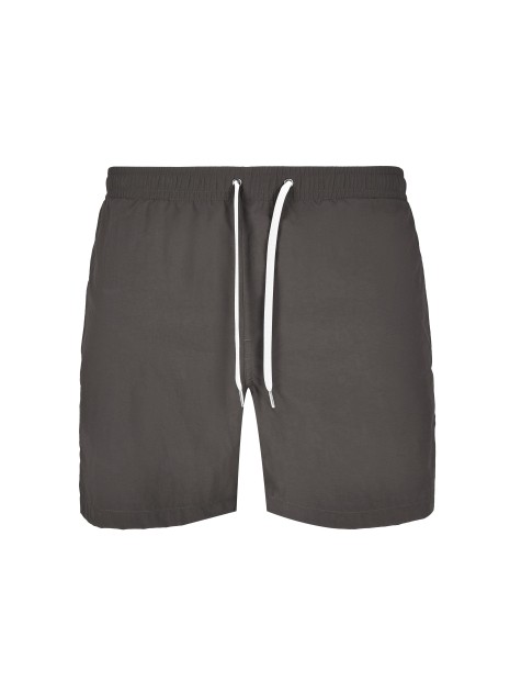 BUILD YOUR BRAND SWIM SHORTS dark shadow personnalisable