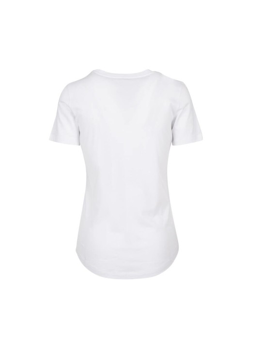 T-shirt BUILD YOUR BRAND Ladies` Fit Tee voor bedrukking &amp; borduring