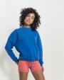 Sweat-shirt personnalisable BUILD YOUR BRAND LADIES OVERSIZE CREWNECK