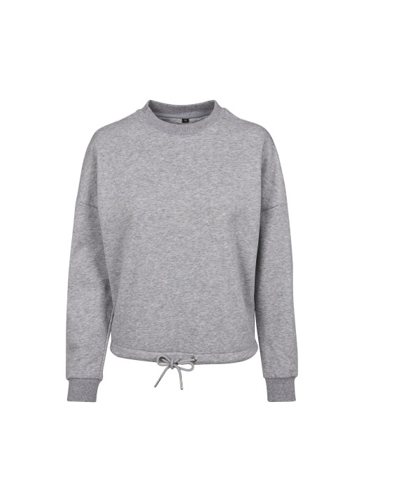 Sweat-shirt personnalisable BUILD YOUR BRAND LADIES OVERSIZE CREWNECK