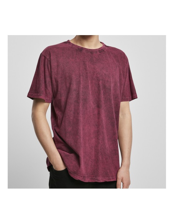 T-shirt personnalisable BUILD YOUR BRAND ACID WASHED TEE