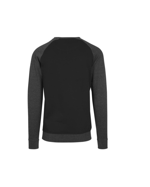 Sweat-shirt personnalisable BUILD YOUR BRAND Raglan Crewneck