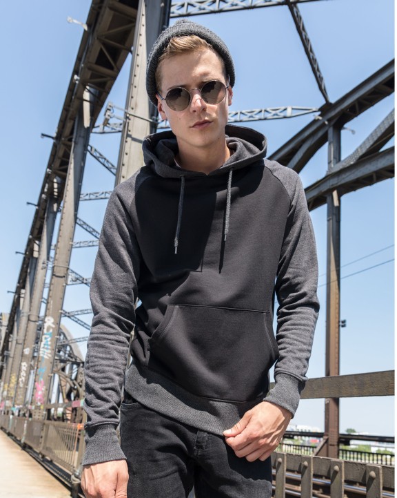 Sweat-shirt personnalisable BUILD YOUR BRAND RAGLAN HOODY