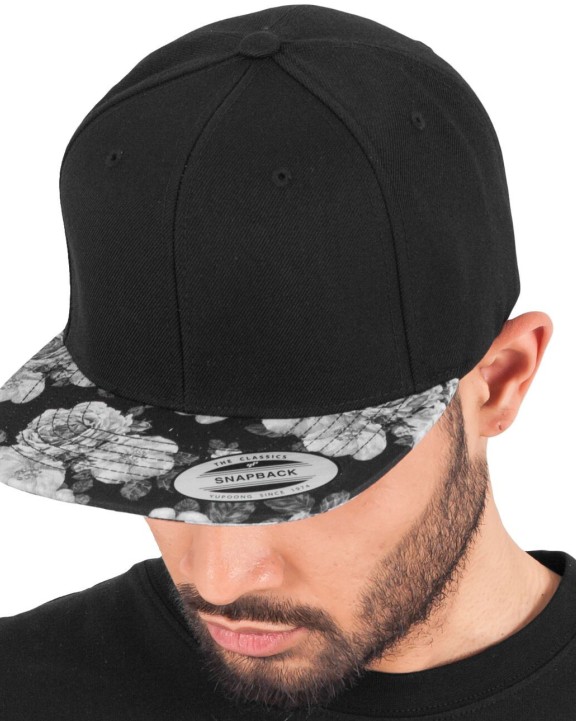 FLEXFIT ROSES SNAPBACK Kappe personalisierbar