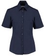 Hemd KUSTOM KIT Tailored Fit Business Shirt Short Sleeve voor bedrukking &amp; borduring