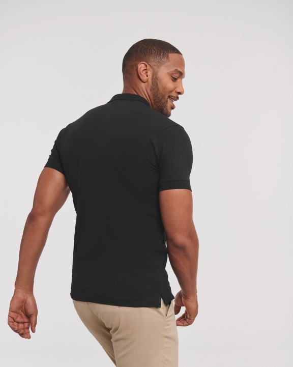RUSSELL Stretch Polo für Herren Poloshirt personalisierbar