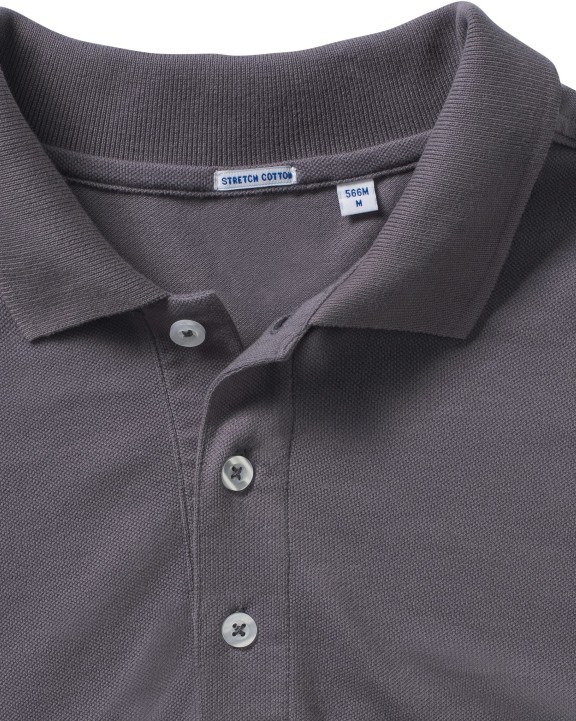 RUSSELL Stretch Polo für Herren Poloshirt personalisierbar