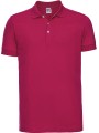 RUSSELL Polo Stretch Homme FUCHSIA personnalisable