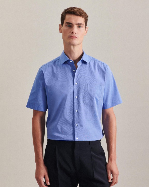Chemise personnalisable SEIDENSTICKER Seidensticker Regular Fit 1/2 Business Kent