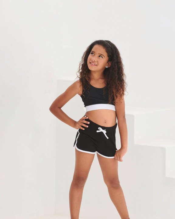 SKINNIFIT Kids retro short  personalisierbar